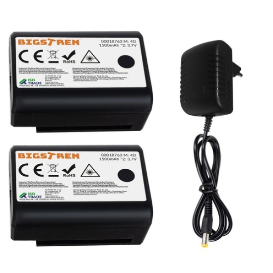 Αυτορυθμιζόμενο Γραμμικό Αλφάδι Laser Πράσινης Δέσμης με Εύρος Εργασίας 25m-Bigstren 18763 Με 2 Μπαταριες 323ο-18763