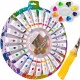Maaleo Σετ Ακρυλικά Χρώματα Ζωγραφικής 12ml 24τμχ 47p-24725