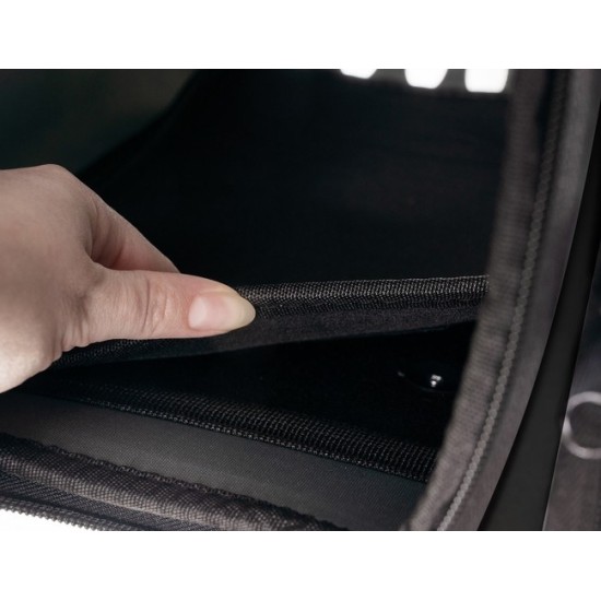 Τσάντα μεταφοράς κατοικιδίων, πτυσσόμενη, 43x27x32 cm,, Pet Transport Bag - Purlov-Black 85p-18270