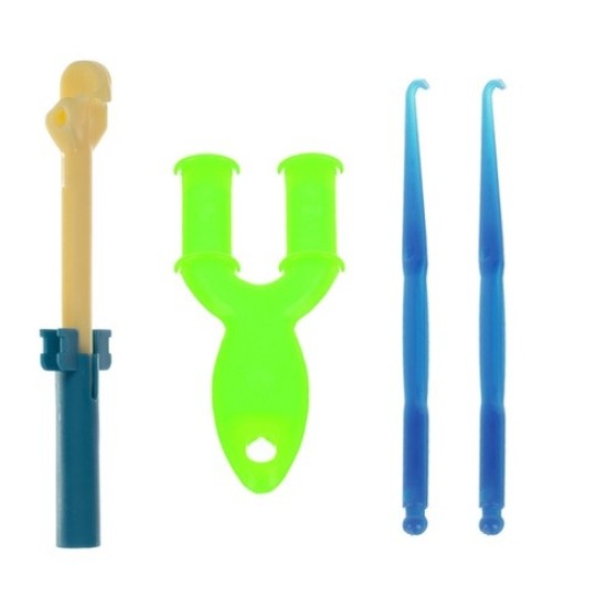 Κασετίνα Σετ με Πλαστικά Λαστιχάκια XXL για Κατασκευή Βραχιολιών DIY 4400 τεμαχίων, Bracelets 18082