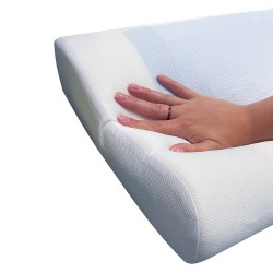 Μαξιλάρι με Memory Foam και Cooling Gel 54x34x10cm σε Λευκό Χρώμα 12ο-24238