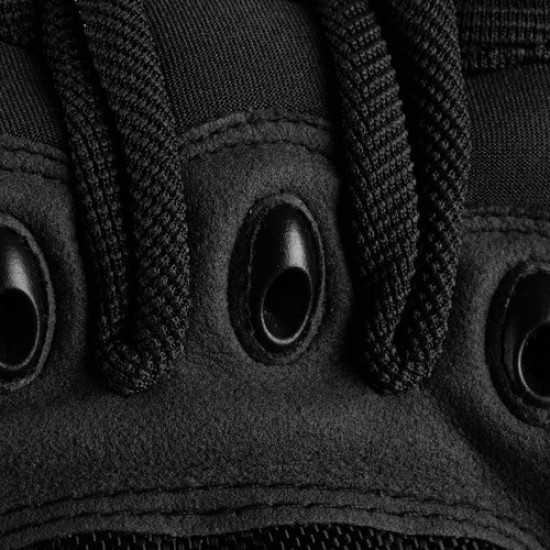 Στρατιωτικά Γάντια σε Μαύρο χρώμα LARGE 4p-21769 