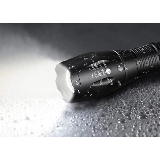 Trizand Επαναφορτιζόμενος Φακός LED UV 24311