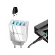  Φορτιστής 4 Θυρών USB με Γρήγορη Φόρτιση 3.0-06262