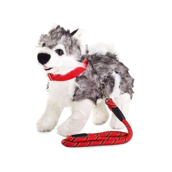 Λουρί Σκύλου 120cm x 1,3cm με Ανθεκτικό Περιλαίμιο Κοκκινο 19029_CZE