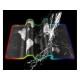 Αντιολισθητικό Gaming MousePad XXL, με Φωτισμό LED, με Σχέδιο Χάρτη, 80x30x0.3cm- 06249