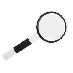 Κλασικός μεγεθυντικός φακός, μεγέθυνση 6x διαμέτρου 65mm-09183