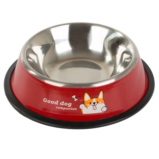  Μεταλλικό Αντιολισθητικό Μπολ Σκύλου 150ml-19391