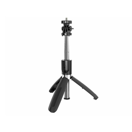  Selfie Stick με Τρίποδο, Τηλεσκοπική Βάση και Ασύρματο Χειριστήριο Bluetooth-04124