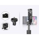  Selfie Stick με Τρίποδο, Τηλεσκοπική Βάση και Ασύρματο Χειριστήριο Bluetooth-04124