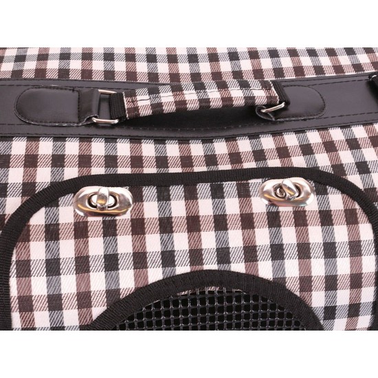 Verk Group Τσάντα για Μεταφορά Σκύλου Καφε Μ43xΠ26xΥ25εκ 19049_B