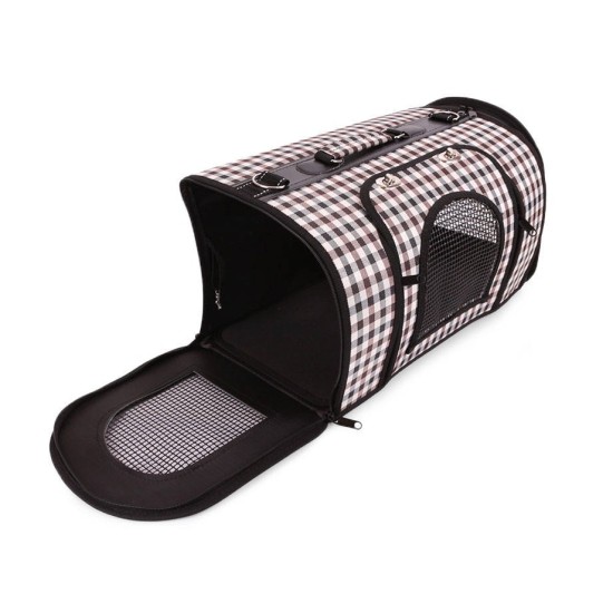 Verk Group Τσάντα για Μεταφορά Σκύλου Καφε Μ43xΠ26xΥ25εκ 19049_B