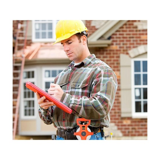 Μετροταινία Metrix 50m με Βάση Μέτρησης-170-11395