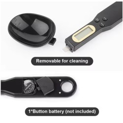 Ηλεκτρονική Επαγγελματική Ζυγαριά Ακριβείας Κουτάλι Μαύρο με Ικανότητα Ζύγισης 0.5kg και Υποδιαίρεση 0.1gr- 3p-315866