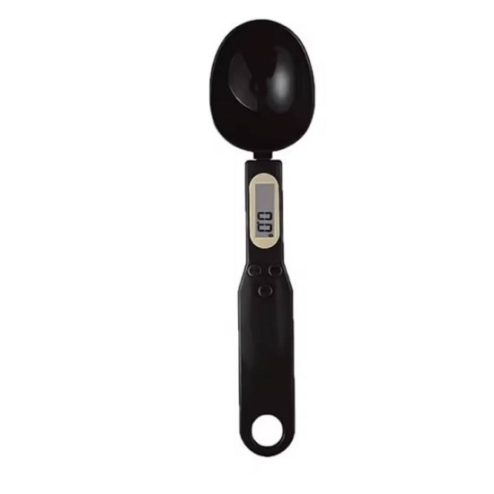 Ηλεκτρονική Επαγγελματική Ζυγαριά Ακριβείας Κουτάλι Μαύρο με Ικανότητα Ζύγισης 0.5kg και Υποδιαίρεση 0.1gr- 3p-315866