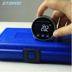 Ψηφιακός Ηλεκτρονικός Χάρακας με LCD Οθόνη, Υψηλή Ακρίβεια - Μεγάλη Διάρκεια Μπαταρίας – Φορητό Εργαλείο Μέτρησης για Ευθείες & Καμπύλες Επιφάνειες | 65786