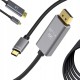 Καλώδιο DisplayPort 1.4 USB Type-C σε DisplayPort  8k 4k 2k– Μήκους 1,8m-60-06315