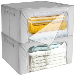 Σετ 2 Θηκών Αποθήκευσης Υφασμάτων Ruhhy 5-22930