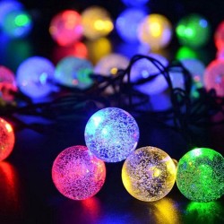 Ηλιακή Γιρλάντα Κήπου με 40 Πολύχρωμα LED Φώτα 270-12298_40