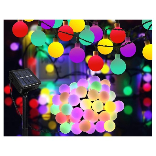 Ηλιακή Γιρλάντα Κήπου με 20 Πολύχρωμα LED Φώτα 2-12297_20