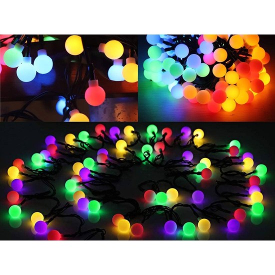 Ηλιακή Γιρλάντα Κήπου με 20 Πολύχρωμα LED Φώτα 2-12297_20