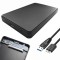 Θήκη δίσκου HDD-SSD 2,5" Usb 3.0 Sata Μαύρο-220-06223