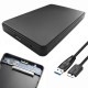 Θήκη δίσκου HDD-SSD 2,5" Usb 3.0 Sata Μαύρο-220-06223