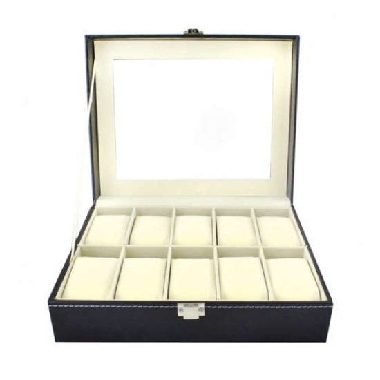 Οργανωτής Ρολογιών με 10 Θήκες – Κομψή και Πρακτική Αποθήκευση 57ο-1369