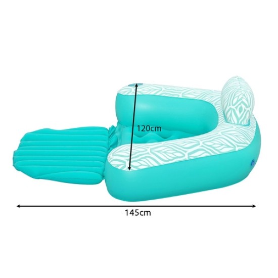 Φουσκωτό Στρώμα – Πολυθρόνα BESTWAY με Υποπόδιο & Θήκη Ποτηριού – 43719