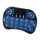 Mini Backlit Ασύρματο Πληκτρολόγιο με Touchpad Αγγλικό US 27-6169