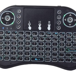 Mini Backlit Ασύρματο Πληκτρολόγιο με Touchpad Αγγλικό US 27-6169