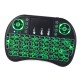 Mini Backlit Ασύρματο Πληκτρολόγιο με Touchpad Αγγλικό US 27-6169