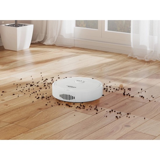 Ρομπότ Καθαρισμού – Ισχυρή Αυτόματη Ασύρματη Ηλεκτρική Σκούπα Λευκή 37- 24476_B