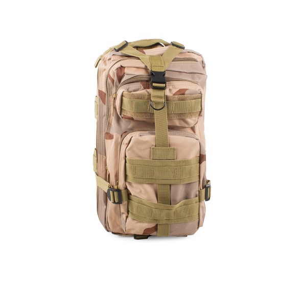 Τακτικό στρατιωτικό σακίδιο πλάτης στρατιωτικής επιβίωσης 30 λίτρων-Μπεζ 59-14359_BE