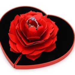 3D Κουτί Δώρου σε Σχήμα Καρδιάς με Τεχνητά Τριαντάφυλλα – Μοναδική Παρουσίαση για Ξεχωριστές Στιγμές 9-1206912