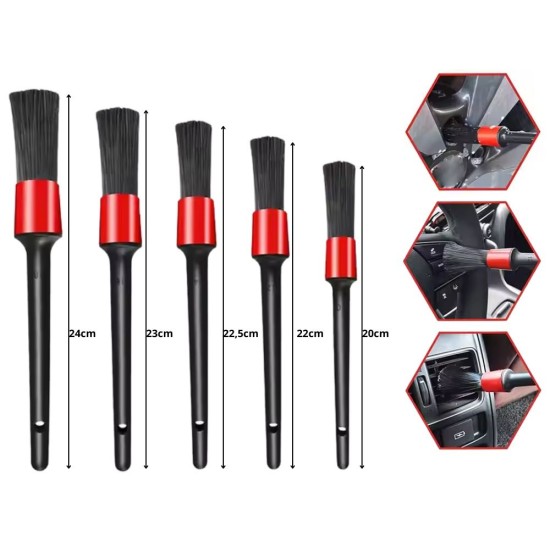 Σετ Καθαρισμού Αυτοκινήτου XXL με Βούρτσες, Pads και Οργανωτική Τσάντα – 93p-10156