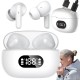 Ασύρματα Ακουστικά In-Ear με Μικρόφωνο & LED Θήκη Φόρτισης Λευκό 7– 06355_B 