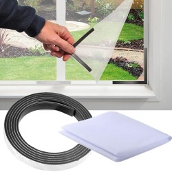  Μαγνητική Σίτα Παραθύρου Λευκή 150 x 180 cm – Με Ταινία Μαγνήτη  22p–24468