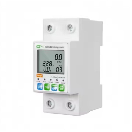 Smart Μονοφασικός Μετρητής Κατανάλωσης Ρεύματος με Προστασία Υπέρτασης, Υπότασης & Υπερφόρτωσης – Online Παρακολούθηση μέσω Εφαρμογής – Sprint |11p-36783