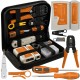 Bigstren Επαγγελματικό Σετ Ελέγχου Δικτύου RJ45 RJ11 με Crimper, Tester και Εργαλεία σε Κασετίνα-85p-25835