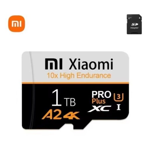 Κάρτα Μνήμης Xiaomi microSDXC 1TB Class 10 με SD Adapter – Υψηλής Ταχύτητας για Smartphone, Κάμερα, Tablet mi680