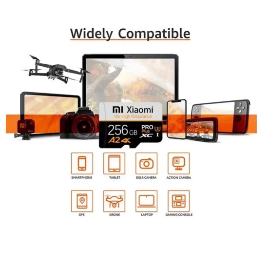 Κάρτα Μνήμης Xiaomi microSDXC 1TB Class 10 με SD Adapter – Υψηλής Ταχύτητας για Smartphone, Κάμερα, Tablet mi680