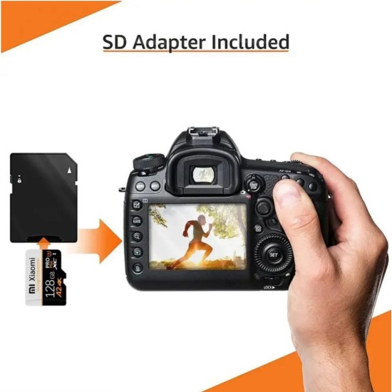 Κάρτα Μνήμης Xiaomi microSDXC 1TB Class 10 με SD Adapter – Υψηλής Ταχύτητας για Smartphone, Κάμερα, Tablet mi680