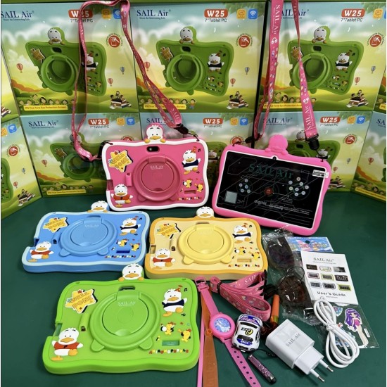 Παιδικό Tablet MFX Μπλε (2024) με Οθόνη 7”, Android 13, 8GB RAM / 256GB και Εκπαιδευτικές Εφαρμογές 46-1010