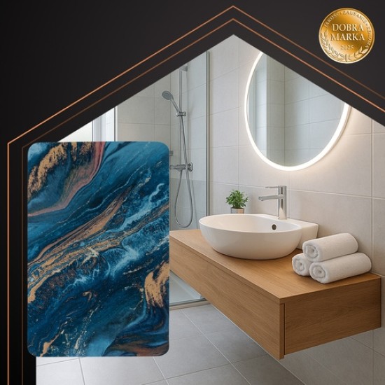 Πατάκι Μπάνιου Απορροφητικό Αντιολισθητικό 60x40cm  24p-25959