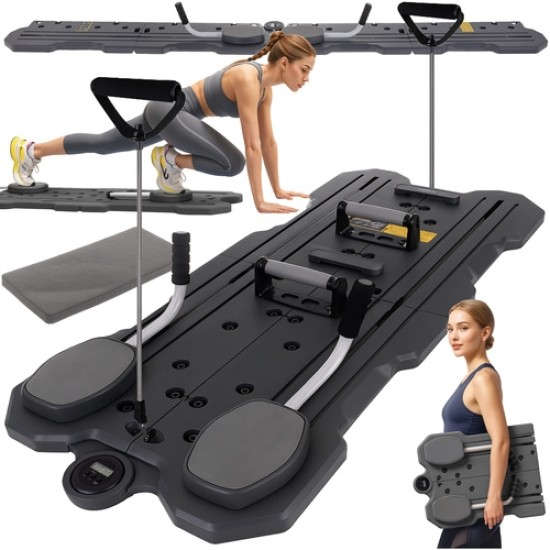 Pilates Board με Μετρητή, Λάστιχα και Χερούλια TRIZAND 32p-26343