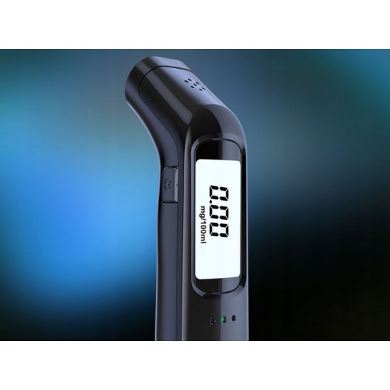 Επαναφορτιζόμενο Επαγγελματικό Αλκοτέστ Τσέπης USB – Ακριβής Μέτρηση χωρίς Επαφή 65p – 27526