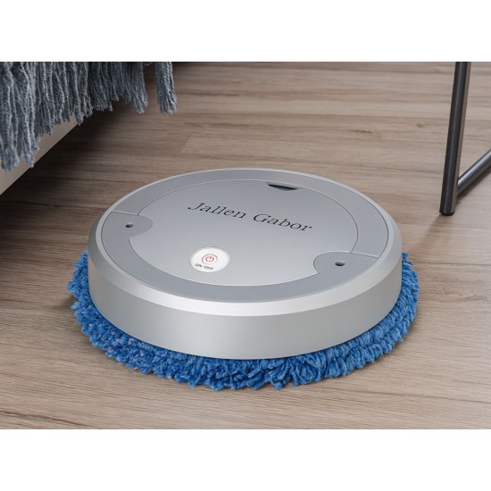 Αυτόματο Ασύρματο Ρομπότ Καθαρισμού Δαπέδων με UV Απολύμανση και Ύγρανση 22,5cm Πλάτος – Ασημί 16p-24652_S