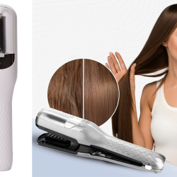 Επαναφορτιζόμενη Ισιωτική Μαλλιών κατά της Ψαλίδας USB 9p-24522_B