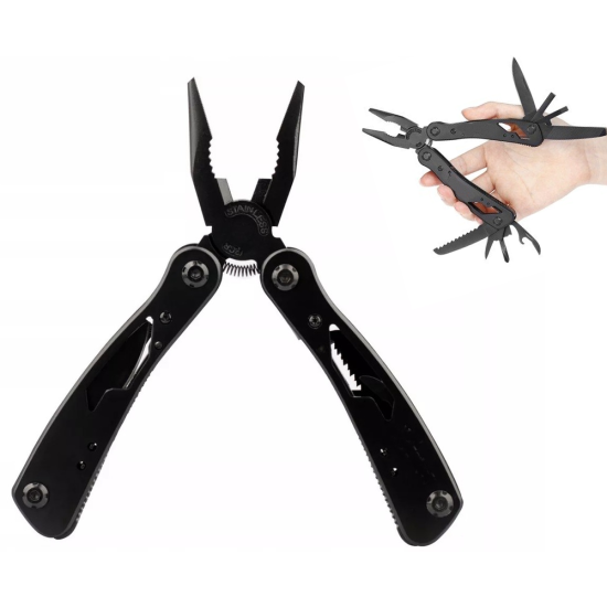 Πολυεργαλείο 20 σε 1 με Πένσα, Μαχαίρι & Κατσαβίδια – Ανοξείδωτο, με Θήκη και Bits 47p – 14384